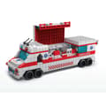 Miniatyrbild 1 av 3: Byggleksak 6 i 1 Ambulansfordon 1000 Byggklossar Montering Flerfärgad
