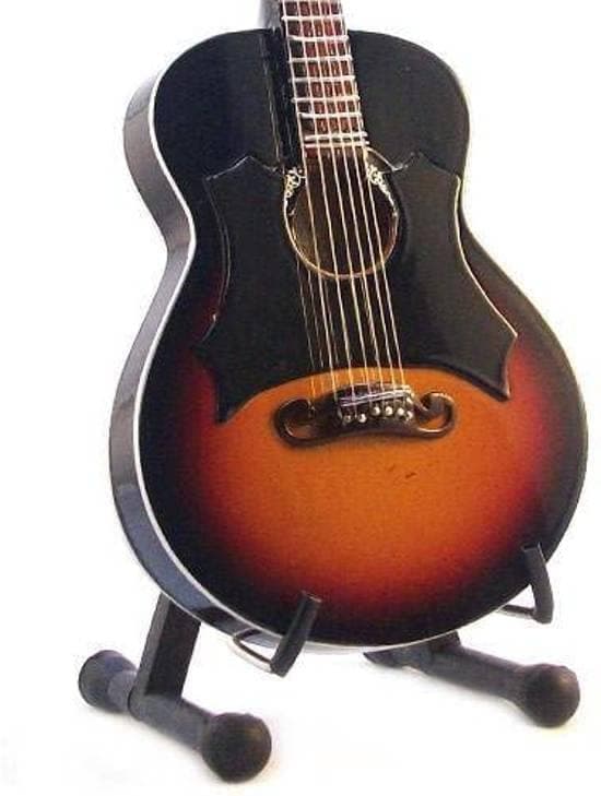 Mini guitar: Johnny Cash -  Sunburst Acoustic