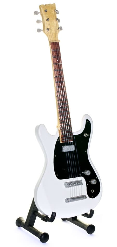 Mini guitar: Ramones - Joey Ramone - Fender Mustang