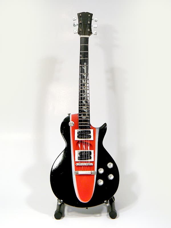 Mini guitar: Guns 'N Roses - Slash - Gibson Les Paul Corvette