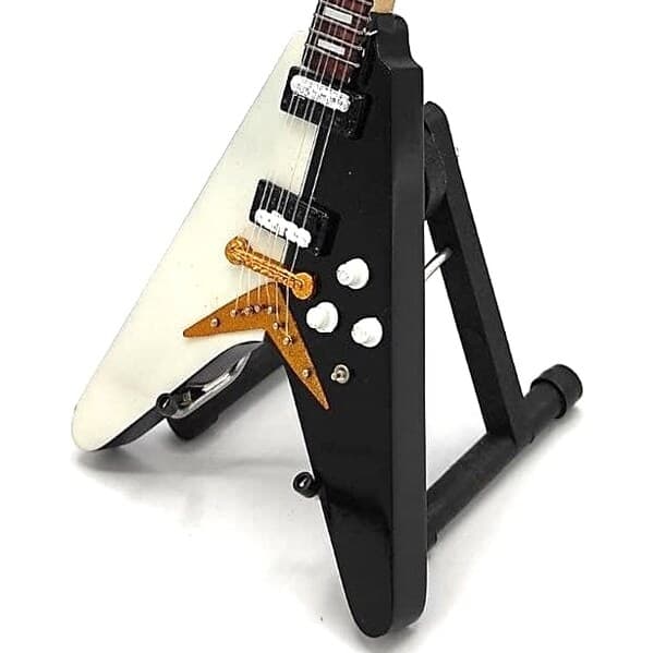 Mini guitar: Scorpions - Michael Schenker - Dean USA V SG