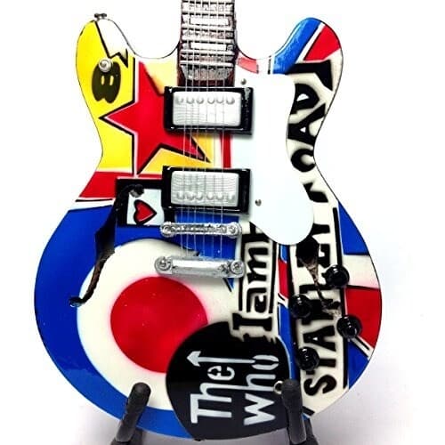 Mini guitar: The Who - Tribute
