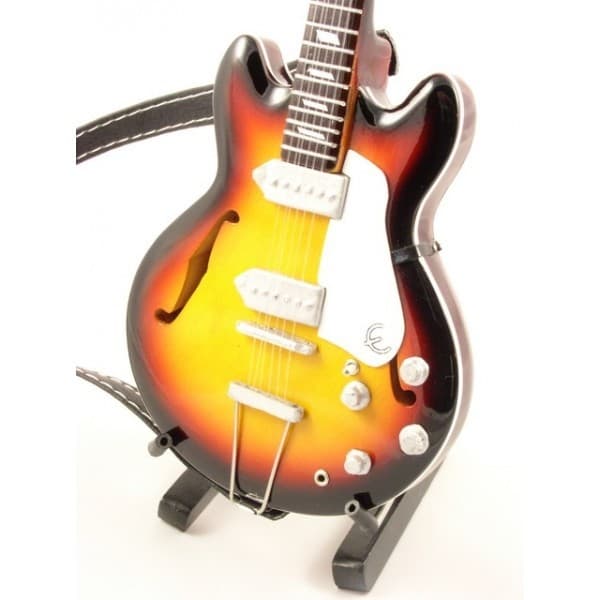 Mini guitar: Beatles - John Lennon - Epiphone Casino Sunburst 1965