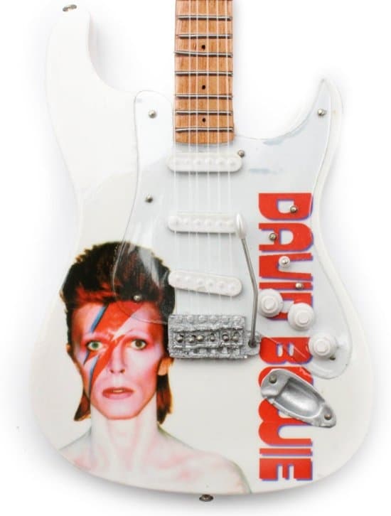 Mini guitar: David Bowie - Tribute