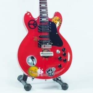 Mini guitar: Alvin Lee - Gibson SG-335
