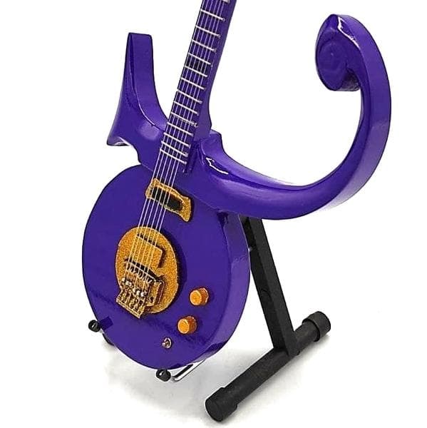 Mini guitar: Prince - Purple Symbol