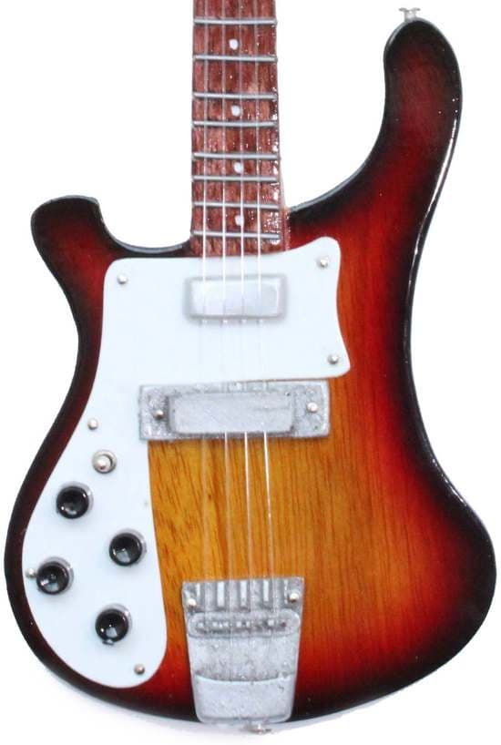 Mini guitar: The Beatles - Paul McCartney - Rickenbacker 4001C