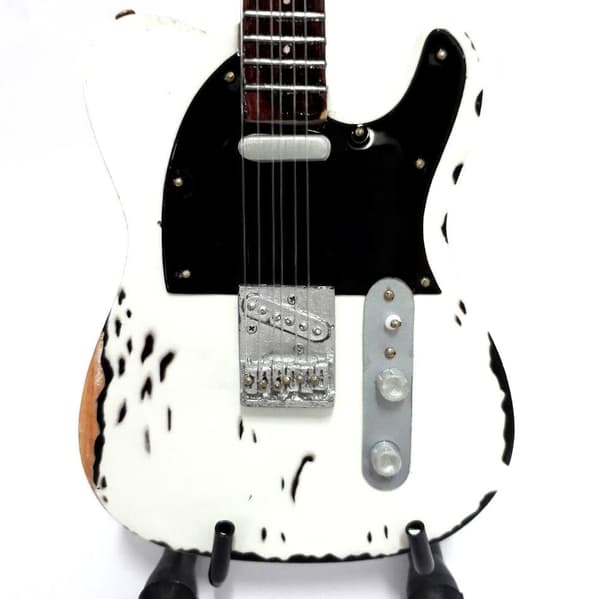 Mini guitar: Status Quo - Rick Parfitt - Fender Telecaster
