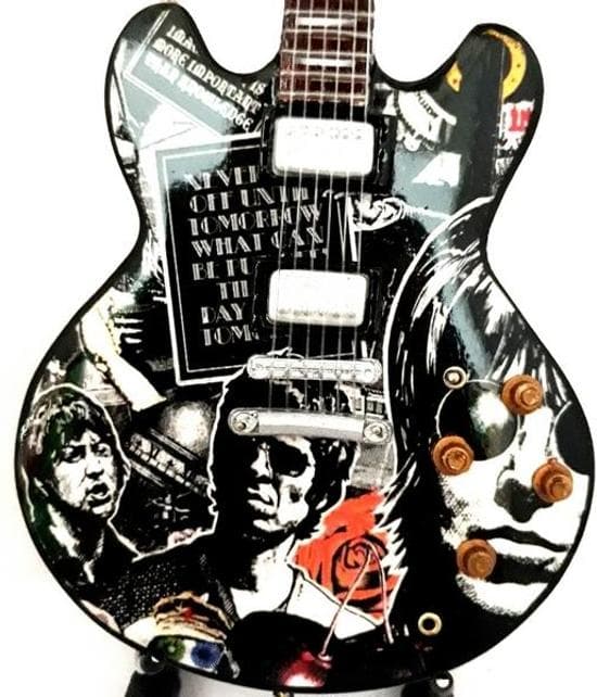 Mini guitar: Oasis - Tribute - Epiphone