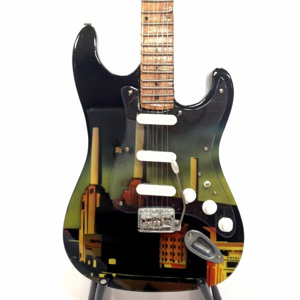 Mini guitar: Pink Floyd - Tribute Animals - Fender Stratocaster