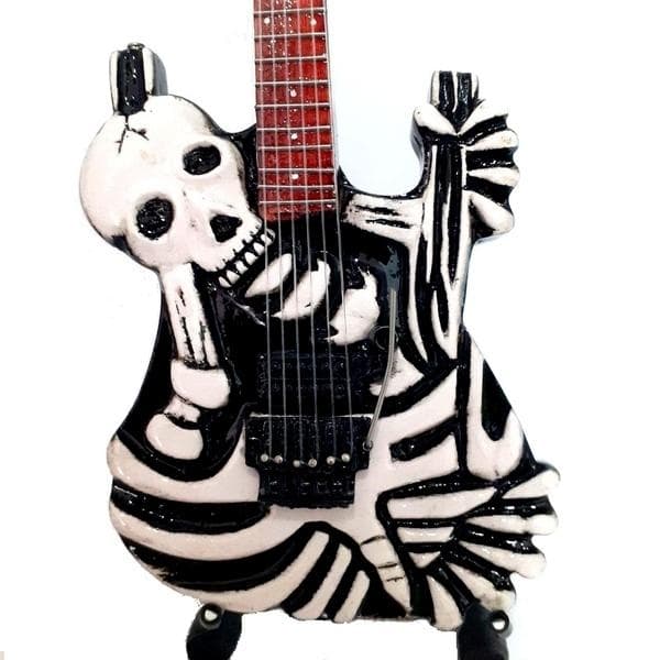 Mini guitar: Lynch Mob - Georg Lynch - 'Skulls & Snakes'