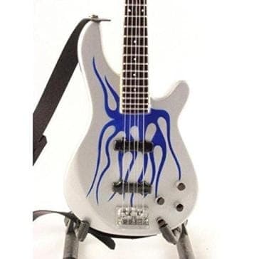 Minigitarr: Metallica - Róberto Trujillo - Fernandes Gravity 5 Deluxe 'Blue Flame'