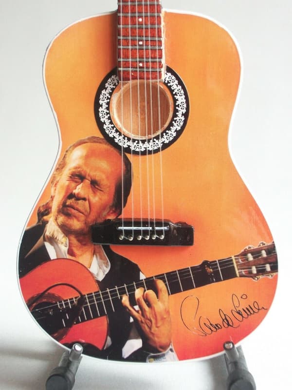 Mini guitar: Paco de Lucia -  Tribute