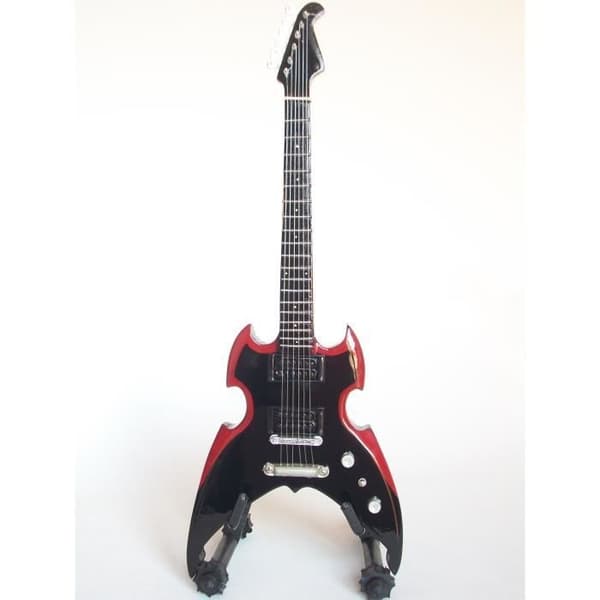 Mini guitar: KISS - Paul Stanley  - Silverstone Apocalypse 'Broken Mirror'