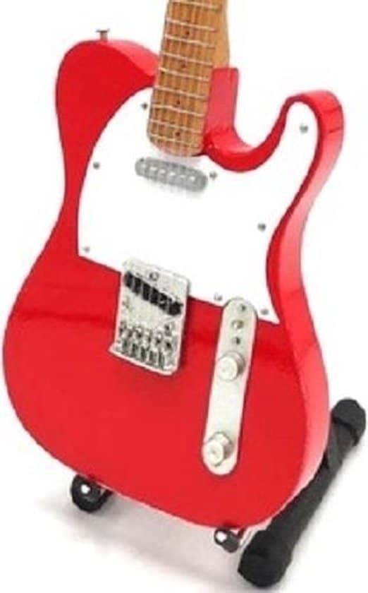 Mini guitar: Rolling Stones - Ronnie Wood - Fender Telecaster