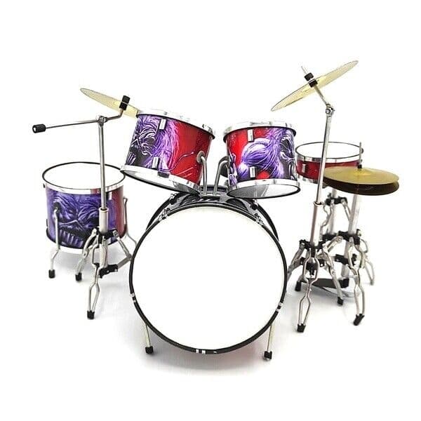 Mini Drum Set: Iron Maiden - Tribute