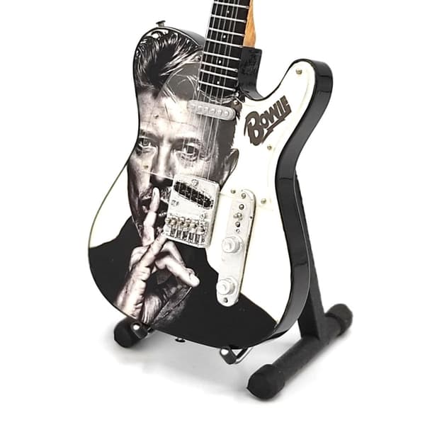 Mini guitar: David Bowie - Tribute