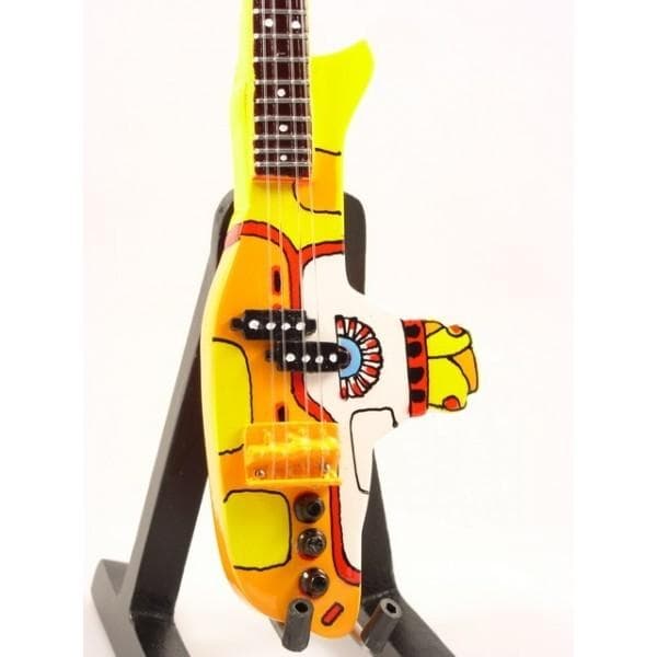 Mini guitar: Beatles - Paul McCartney - Yellow Submarine Tribute