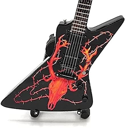 Mini guitar: Metallica - James Hetfield - Elk Skull