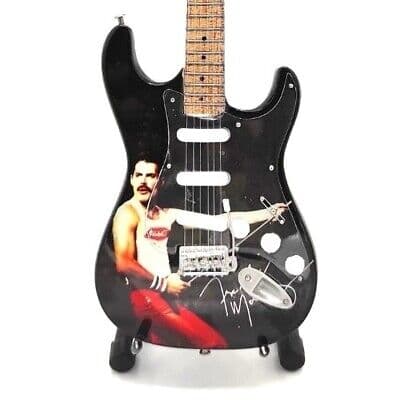 Mini guitar: Queen - Tribute - Freddie Mercury