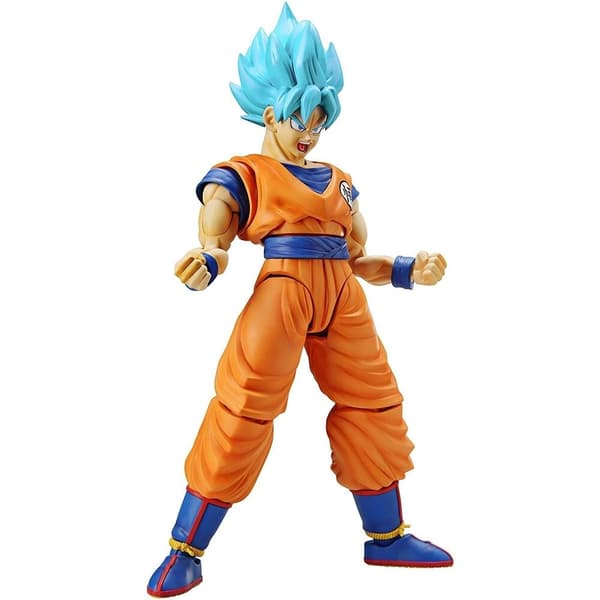 Dragon Ball Super Saiyan God Saiyan Son Goku figure 14cm