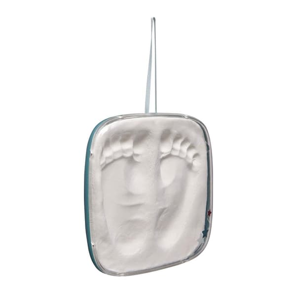 Akcija! Baby Art Hello Baby Galactic Green komplekts mazuļa pēdiņas/rociņas nospieduma izveidošanai + Bubabloon balons ar pārvalku, sarkans