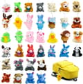 Miniatyrbild 1 av 4: Mini Gosedjur Nyckelringar 36-pack TIZUND