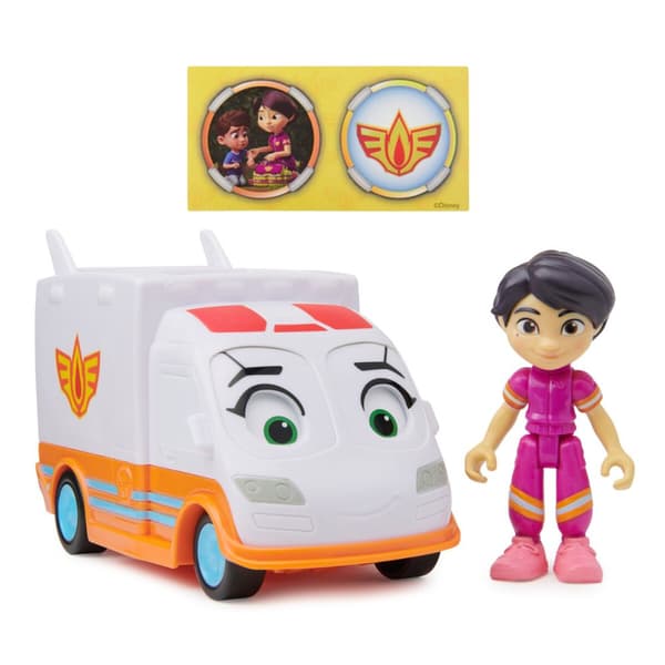 Firebuds Core Vehicle - Violet & Axl