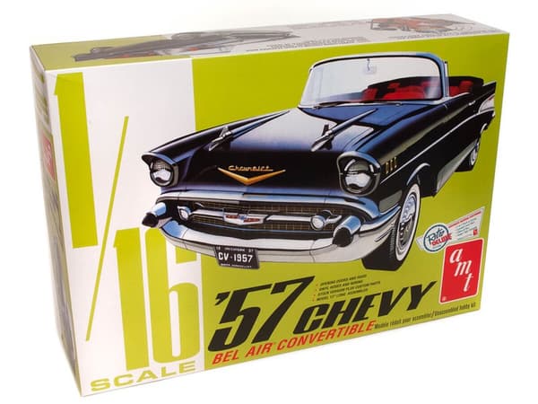 Plastmodel - Bil 1:16 1957 Chevy Bel Air Cabriolet