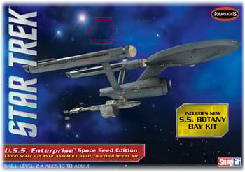 Plastic Model Kit Polar Lights (USA) - Star Trek TOS USS Enterprise Space Seed