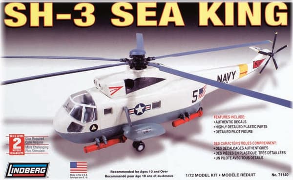 Plastic Model Kit Linberg (USA) - SH-3 Sea King Helikopter