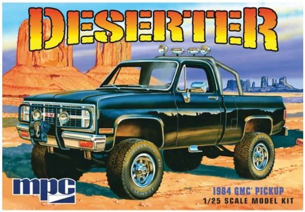 Plastmodel - Bil 1984 GMC Pickup (Hvid) - MPC