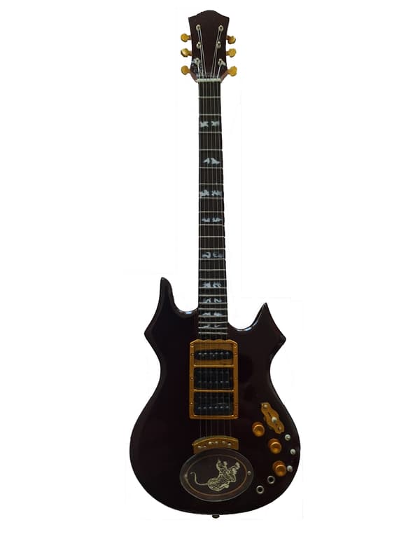 Mini guitar: Grateful Dead - Jerry Garcia - Tiger