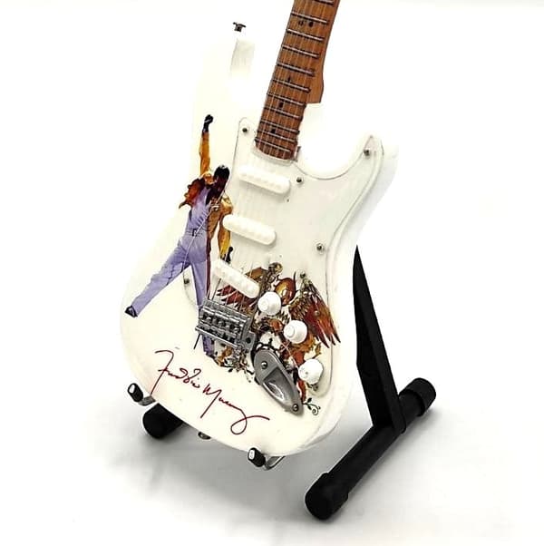 Mini guitar: Queen - Tribute - Freddie Mercury