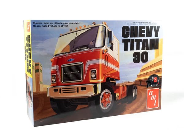 Plastmodel - lastbil 1:25 Chevy Titan 90