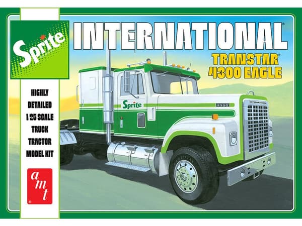 Plastmodel - Lastbil 1:25 International Transtar 4300 Eagle Sprite