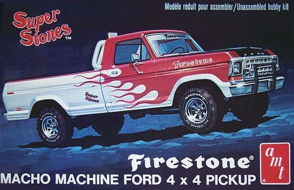 Plastmodel - Bil 1978 Ford Pickup - AMT