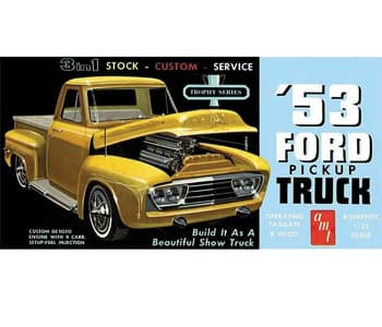 Plastmodel - 1953 Ford Pickup Car - AMT