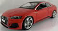 Miniatyrbillede 4 af 11: Audi RS 5 coupé rød 1:24 model Bburago 21090