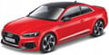 Miniatyrbillede 1 af 11: Audi RS 5 coupé rød 1:24 model Bburago 21090