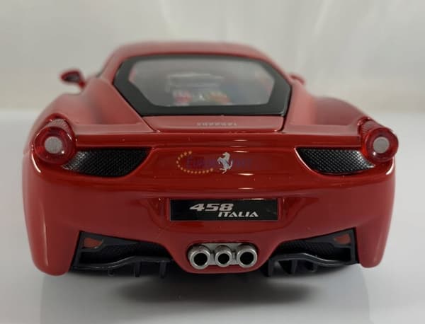 FERRARI 458 Italia rød model Bburago 26003