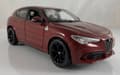 Miniatyrbild 6 av 11: Alfa Romeo Stelvio röd 1:24 modell Bburago 21086