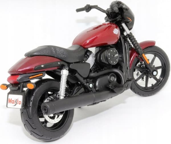 HARLEY DAVIDSON Street 750 2015 1:18 Maisto Bourgogne