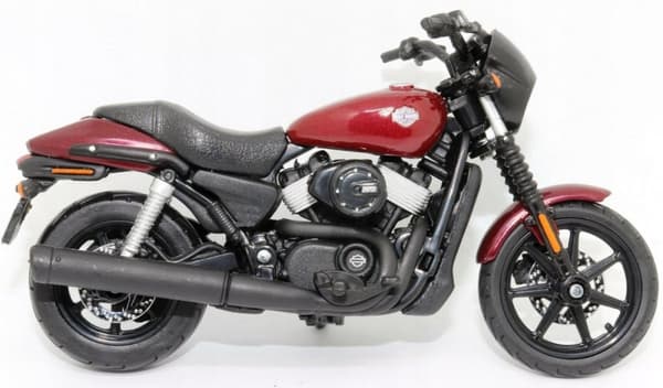 HARLEY DAVIDSON Street 750 2015 1:18 Maisto Bourgogne