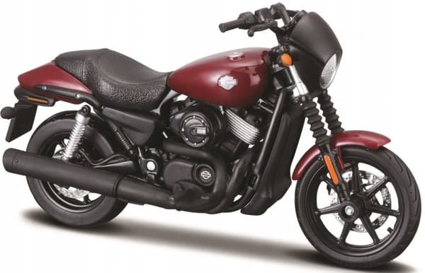 HARLEY DAVIDSON Street 750 2015 1:18 Maisto Bourgogne