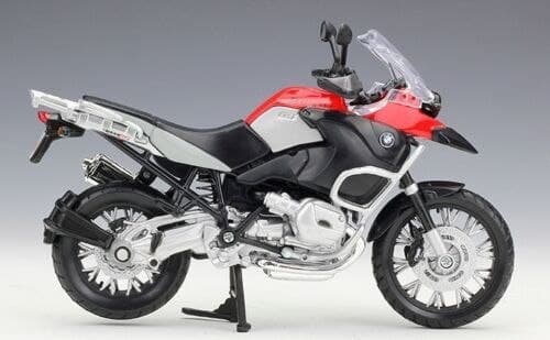 BMW R 1200 GS motorcykel modell 1:12 Maisto 68204
