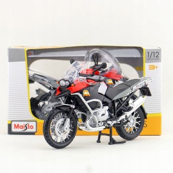 BMW R 1200 GS motorcykel modell 1:12 Maisto 68204