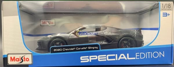 Chevrolet CORVETTE Stingray 2020 1:18 Maisto 31447