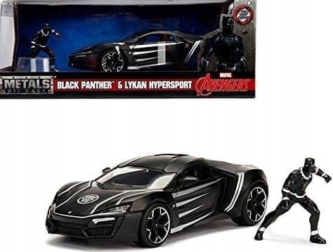 LYKAN Black Panther MARVEL Avengers JADA 1:24