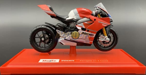 DUCATI Panigale V4 S Corse stativ 1:18 Maisto